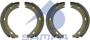 Sampa 011.770 - Bremžu loku komplekts www.autospares.lv