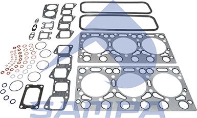 Sampa 080.691 - Blīvju komplekts, Motora bloks www.autospares.lv