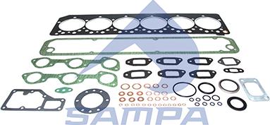 Sampa 080.692 - Blīvju komplekts, Motora bloka galva www.autospares.lv