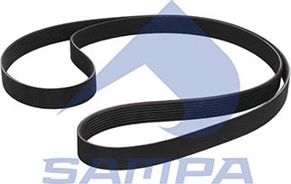 Sampa 080.1046 - V-Ribbed Belt www.autospares.lv