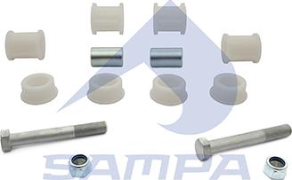 Sampa 080.771 - Remkomplekts, Stabilizatora bukse www.autospares.lv