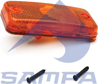 Sampa 034.340 - Sānu gabarītlukturis www.autospares.lv