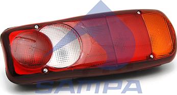 Sampa 034.353 - Aizmugurējais lukturis www.autospares.lv