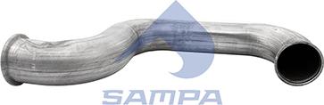 Sampa 035.251 - Izplūdes caurule www.autospares.lv