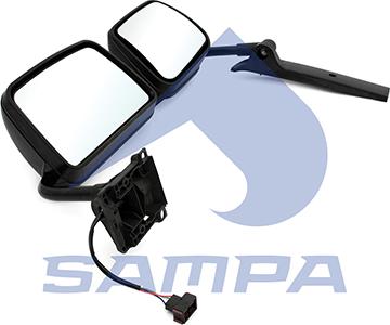 Sampa 036.172 - Ārējais atpakaļskata spogulis, Vadītāja kabīne www.autospares.lv