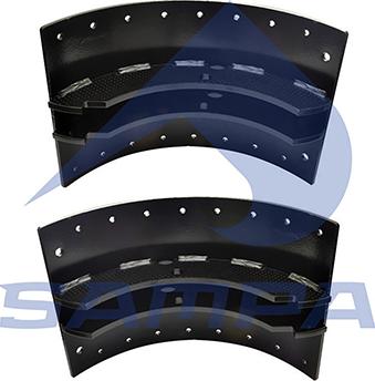 Sampa 030.645 - Bremžu loku komplekts www.autospares.lv