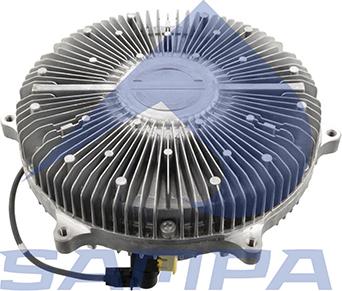 Sampa 030.1371 - Sajūgs, Radiatora ventilators www.autospares.lv