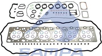 Sampa 030.898 - Blīvju komplekts, Motora bloka galva www.autospares.lv