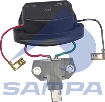 Sampa 038.298 - Ģeneratora sprieguma regulators autospares.lv