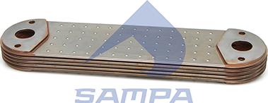 Sampa 033.444 - Eļļas radiators, Motoreļļa www.autospares.lv