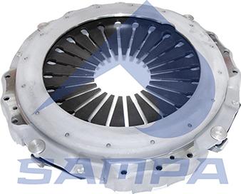 Sampa 033.116 - Sajūga piespiedējdisks www.autospares.lv