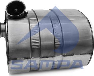 Sampa 033.212 - Vidējais izpl. gāzu trokšņa slāpētājs www.autospares.lv