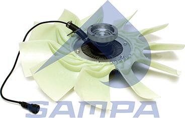 Sampa 033.228 - Ventilators, Motora dzesēšanas sistēma www.autospares.lv