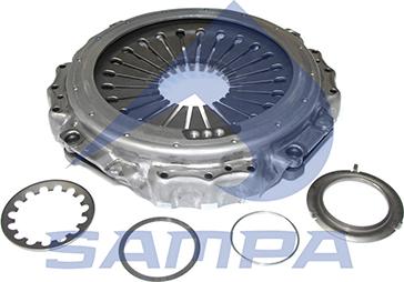 Sampa 032.282 - Sajūga piespiedējdisks www.autospares.lv