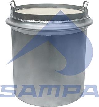 Sampa 037.051 - Nosēdumu / Daļiņu filtrs, Izplūdes gāzu sistēma www.autospares.lv