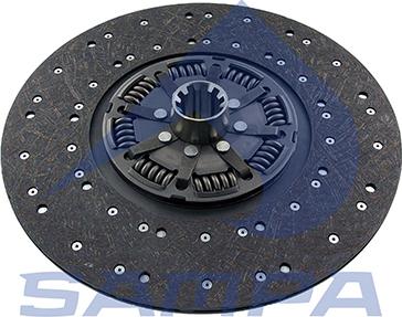 Sampa 037.169 - Sajūga disks www.autospares.lv