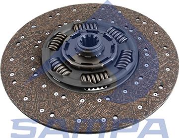 Sampa 037.168 - Sajūga disks www.autospares.lv