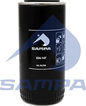 Sampa 024.147 - Eļļas filtrs autospares.lv