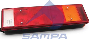 Sampa 024.324 - Aizmugurējais lukturis www.autospares.lv