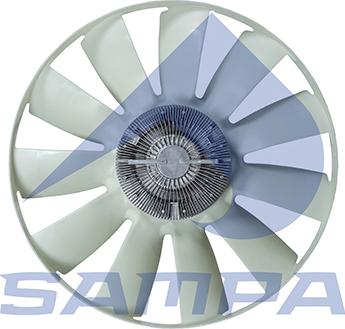 Sampa 025.419 - Ventilators, Motora dzesēšanas sistēma www.autospares.lv