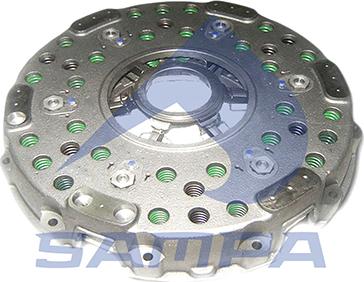 Sampa 025.437 - Sajūga piespiedējdisks www.autospares.lv