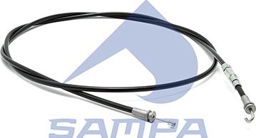 Sampa 025.065 - Motora pārsega slēdzenes trose www.autospares.lv