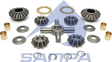 Sampa 020.615 - Remkomplekts, Diferenciālis www.autospares.lv