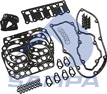 Sampa 020.744 - Blīvju komplekts, Motora bloka galva www.autospares.lv