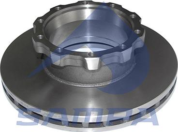 Sampa 021.043 - Brake Disc www.autospares.lv