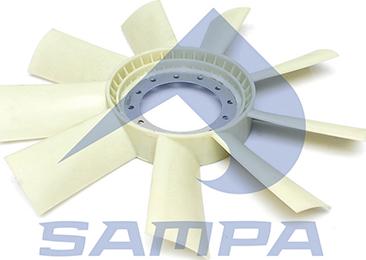 Sampa 021.340 - Ventilators, Motora dzesēšanas sistēma www.autospares.lv