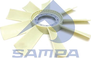 Sampa 021.342 - Ventilators, Motora dzesēšanas sistēma www.autospares.lv