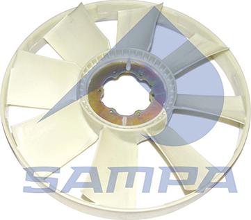 Sampa 021.358 - Ventilators, Motora dzesēšanas sistēma www.autospares.lv