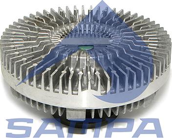 Sampa 023.061 - Sajūgs, Radiatora ventilators www.autospares.lv