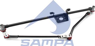 Sampa 023.244 - Stiklu tīrītāja sviru un stiepņu sistēma www.autospares.lv