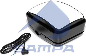 Sampa 022.098 - Platleņķa spogulis www.autospares.lv