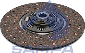 Sampa 079.445 - Sajūga disks www.autospares.lv