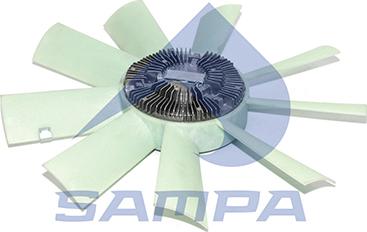 Sampa 079.316 - Fan, radiator www.autospares.lv