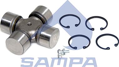 Sampa 079.385 - Шарнир, продольный вал www.autospares.lv