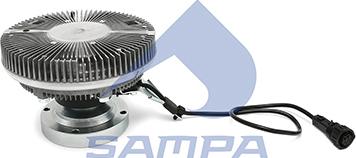 Sampa 076.097 - Sajūgs, Radiatora ventilators www.autospares.lv