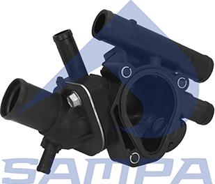 Sampa 076.321 - Термостат охлаждающей жидкости / корпус www.autospares.lv