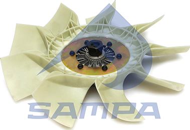 Sampa 078.106 - Fan, radiator www.autospares.lv