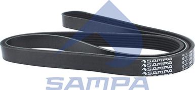 Sampa 077.160 - V-Ribbed Belt www.autospares.lv