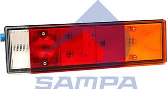 Sampa 077.286 - Aizmugurējais lukturis www.autospares.lv