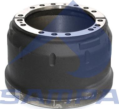 Sampa 100.443 - Brake Drum www.autospares.lv