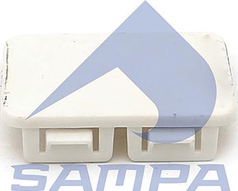 Sampa 1850 0291 - Apdare, Bampers www.autospares.lv