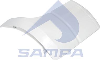 Sampa 1810 0250 - Gaisa deflektors, Kabīne www.autospares.lv