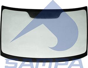 Sampa 1810 1125 - Windscreen www.autospares.lv