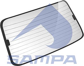 Sampa 1880 0330 - Aizmugurējais stikls www.autospares.lv