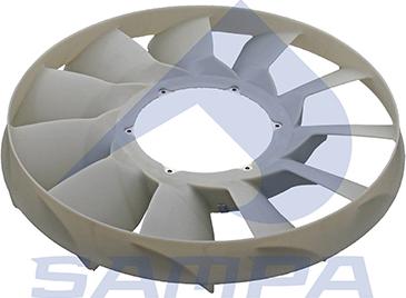 Sampa 209.210 - Fan, radiator www.autospares.lv