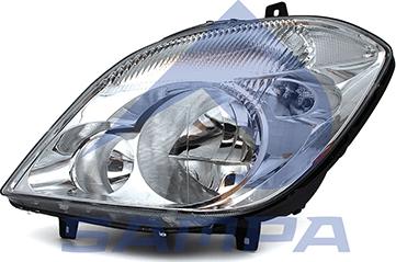 Sampa 204.462 - Pamatlukturis www.autospares.lv